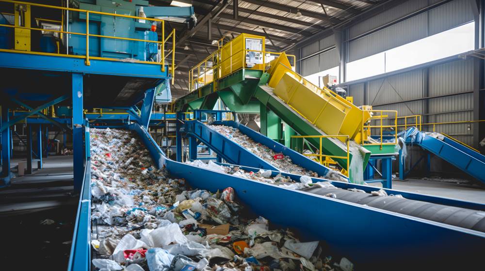 Centre de tri près de Manosque